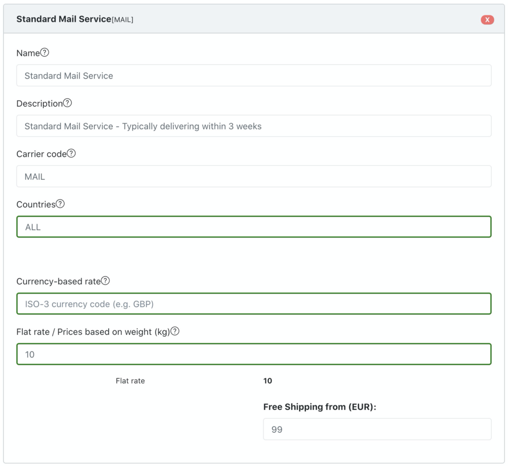 Multi Shipping Rates for Shopify: Step 5