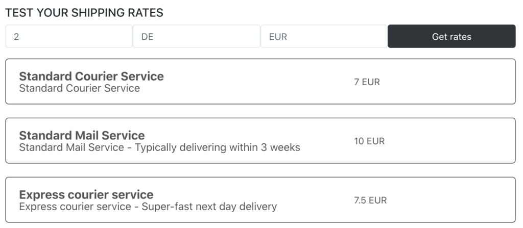 Multi Shipping Rates for Shopify: Final steps